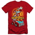thumbnail image 1 of Transformers Heatwave HBO S/S Adult 30/1 T-Shirt Red, 1 of 1