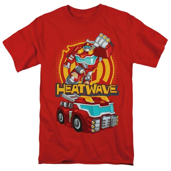 Transformers Heatwave S/S Adult 18/1 T-Shirt Red