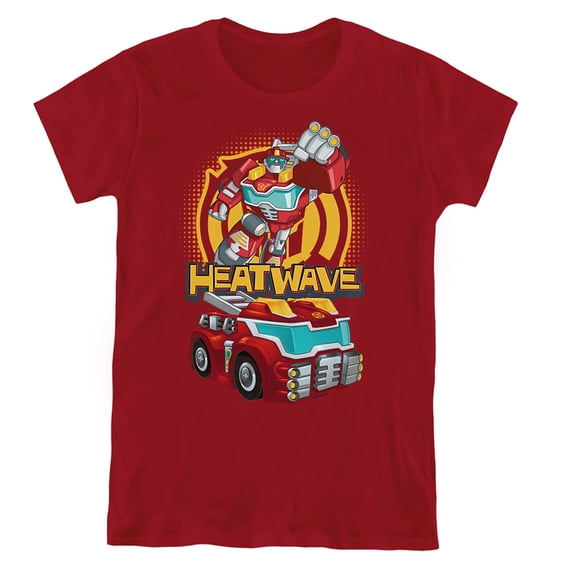 Transformers Heatwave Women's T Shirt, Cardinal, Large