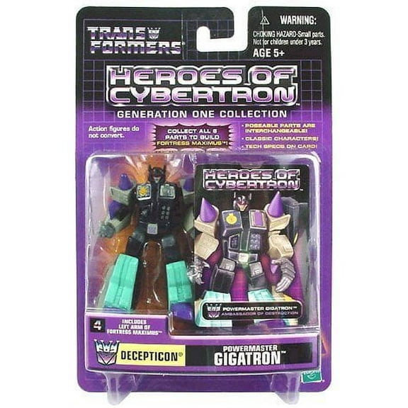 Transformers Heroes of Cybertron Generation One Collection Decepticon Powermaster Gigatron