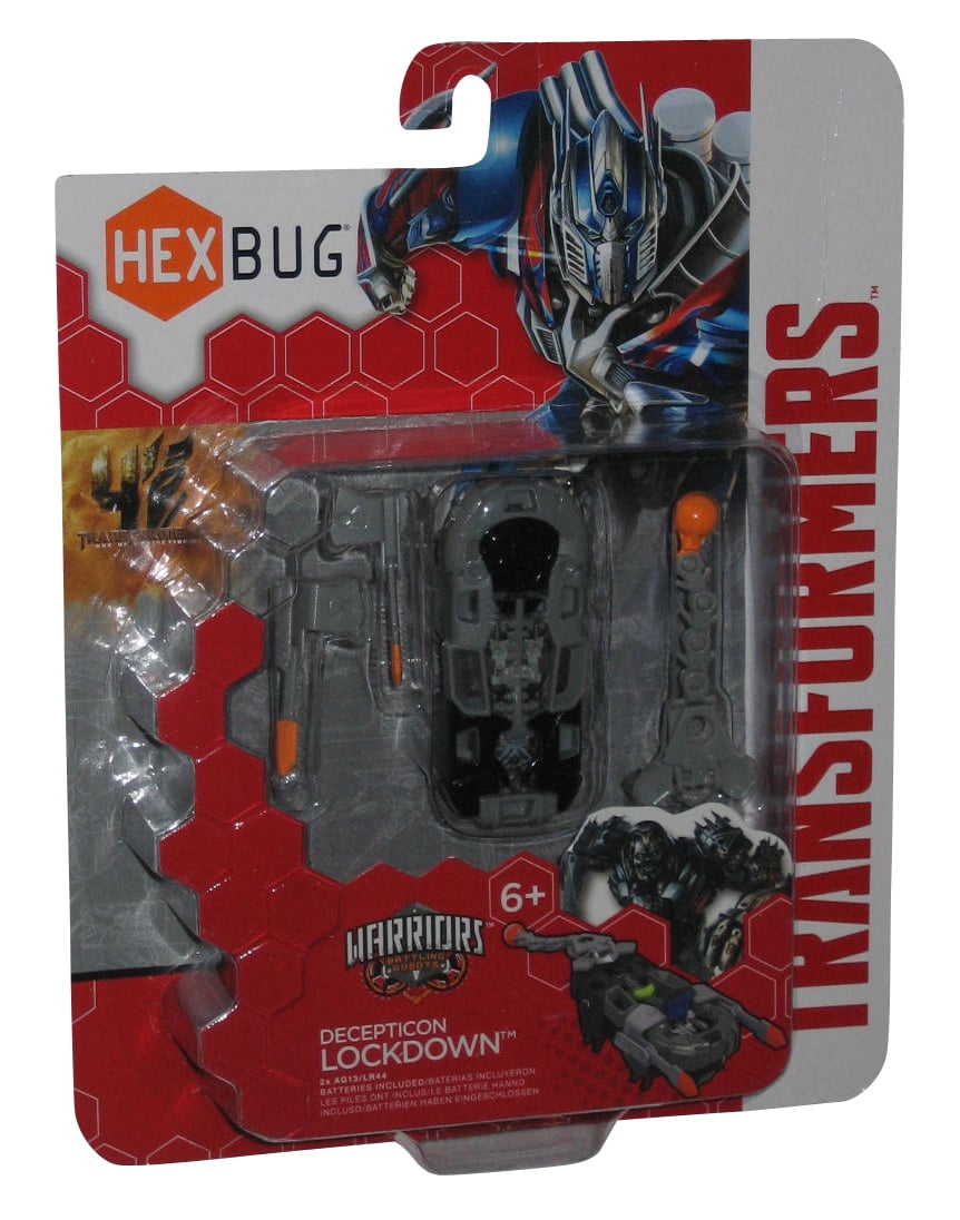 Transformers Hex Bug Warrior Bots Decepticon Lockdown Micro Toy Figure