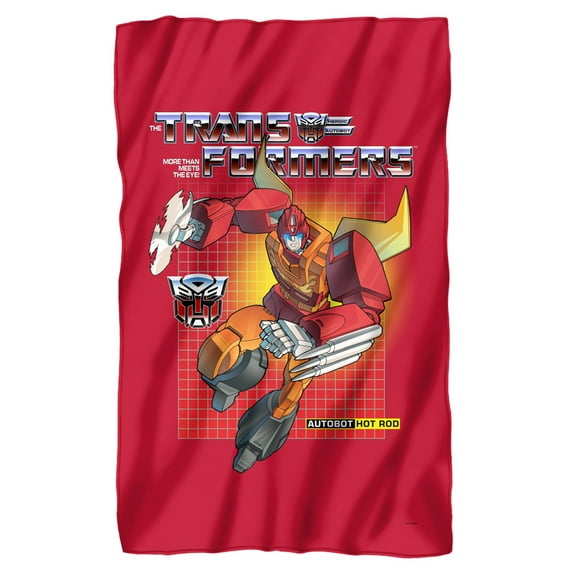 Transformers Hot Rod Fleece Blanket 36' x 58'