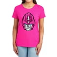 thumbnail image 1 of Transformers Hot Rod Head Women's T Shirt, Hot Pink, Large, 1 of 6
