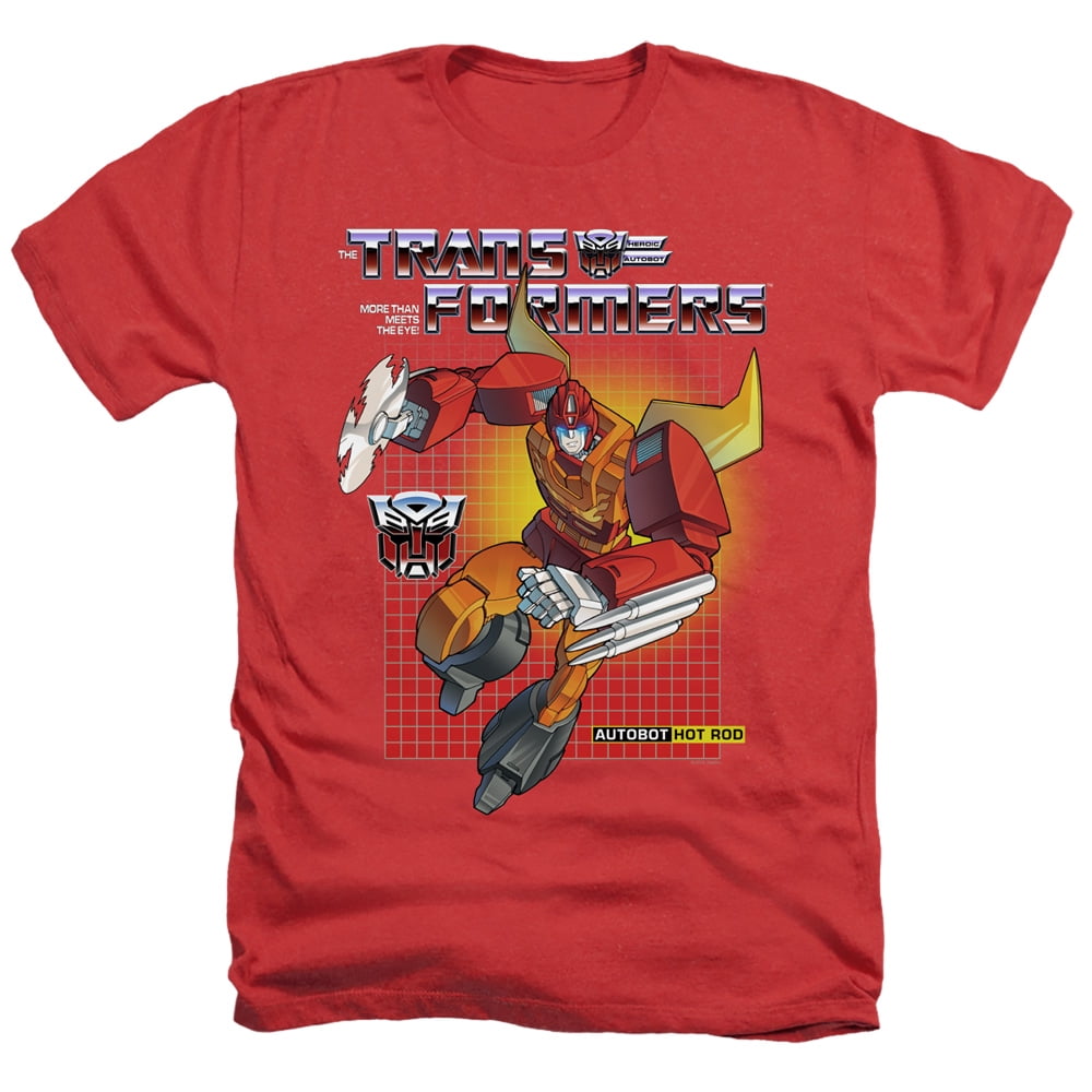 Transformers - Hot Rod - Heather Short Sleeve Shirt - Medium