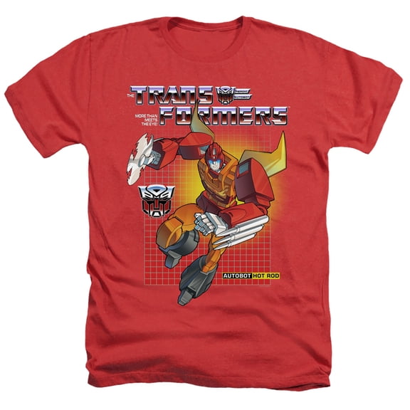 Transformers - Hot Rod - Heather Short Sleeve Shirt - X-Large