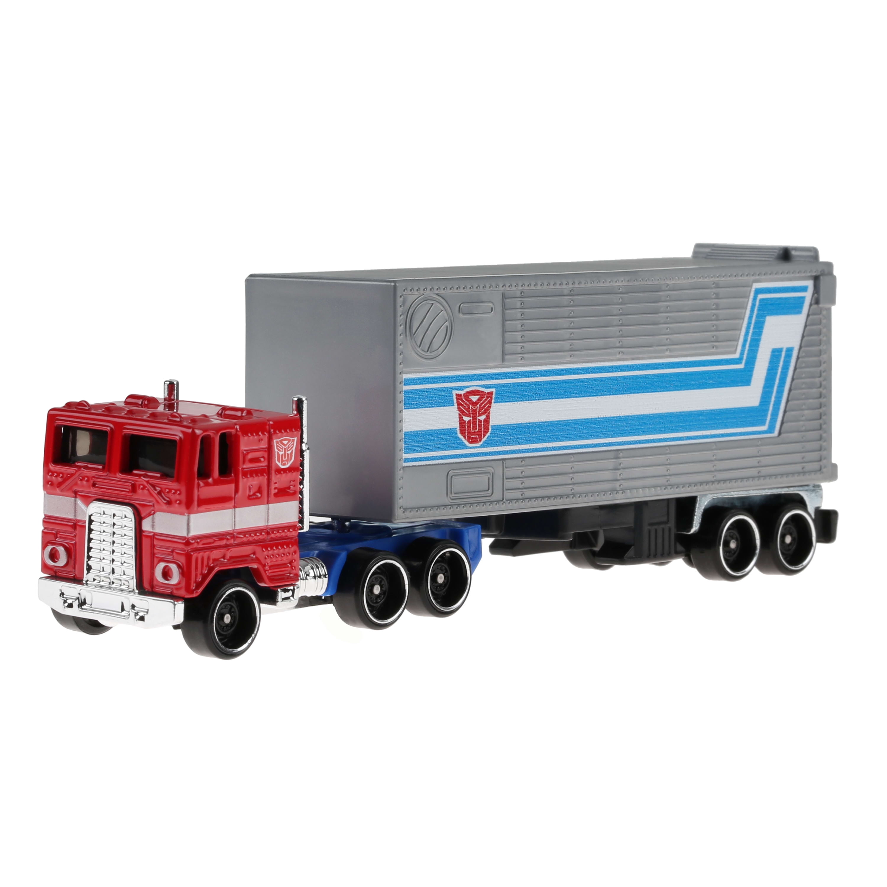 Transformers Hot Wheels Optimus Prime Truck 1:64 Scale Die-Cast