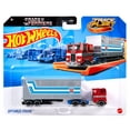 thumbnail image 1 of Transformers Hot Wheels Optimus Prime Truck 1:64 Scale Die-Cast Metal Vehicle, 1 of 5