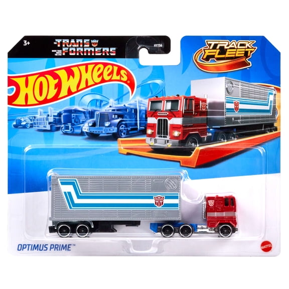 Transformers Hot Wheels Optimus Prime Truck 1:64 Scale Die-Cast Metal Vehicle