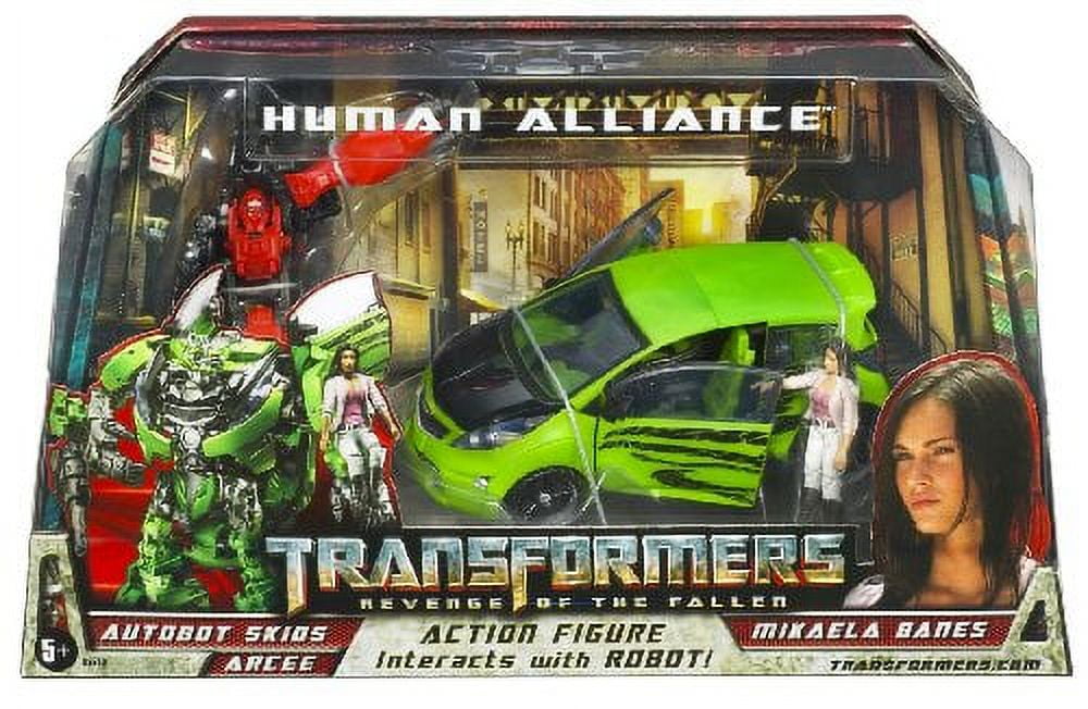 Transformers Human Alliance Autobot Skids with Mikaela Figures 2009 Hasbro  85550 - Walmart.com