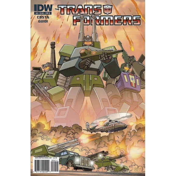 Transformers (IDW, 2nd Series), The #9B VF ; IDW Comic Book
