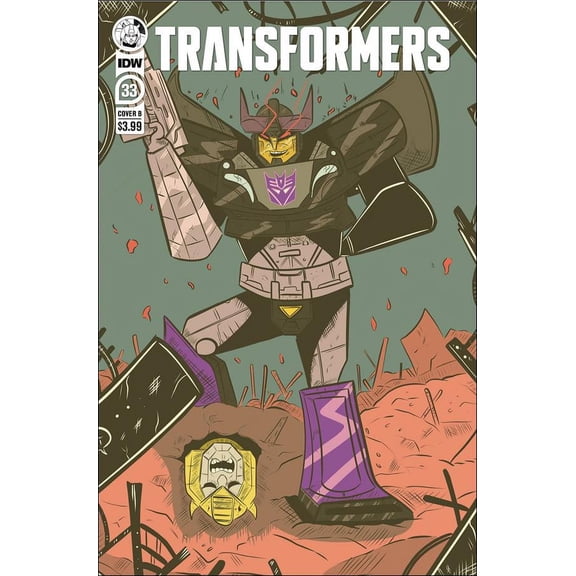 Transformers (IDW, 3rd Series) #33B VF ; IDW Comic Book