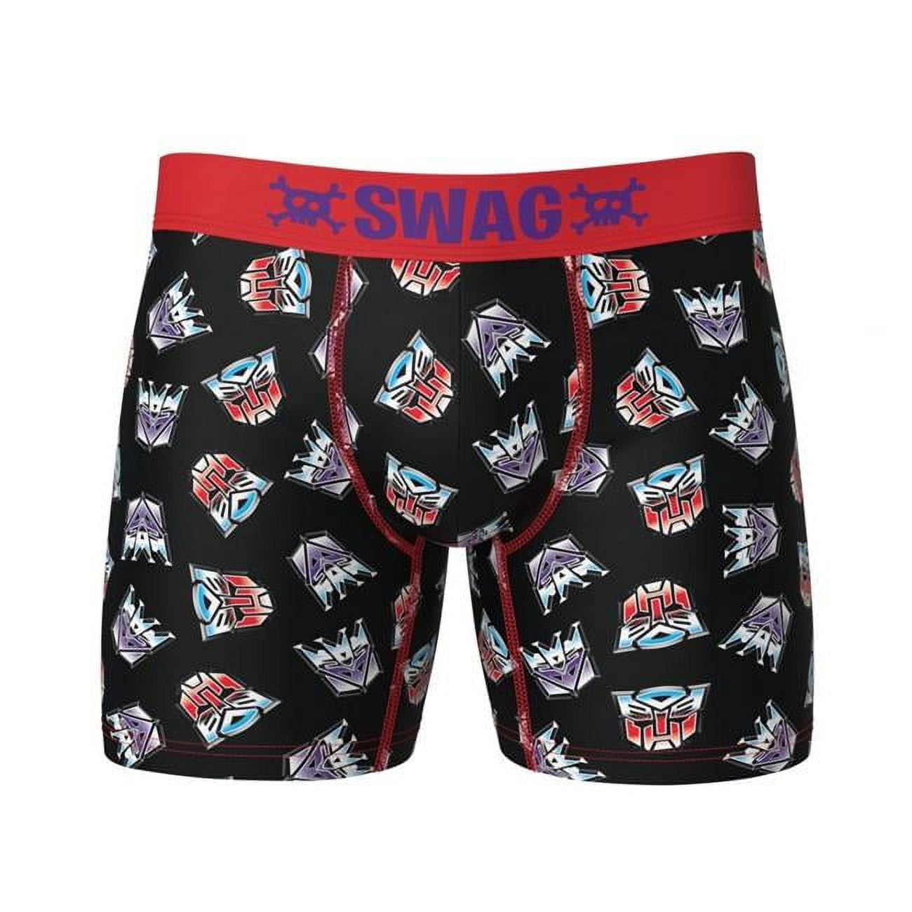 Transformers Icons Swag Boxer Briefs-XLarge (40-42) 