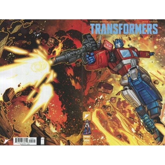 Transformers (Image) #4B VF ; Image Comic Book