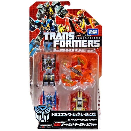 TG15 Autobot Data Disk Set Legends Class | Transformers Generations Fall of Cybertron