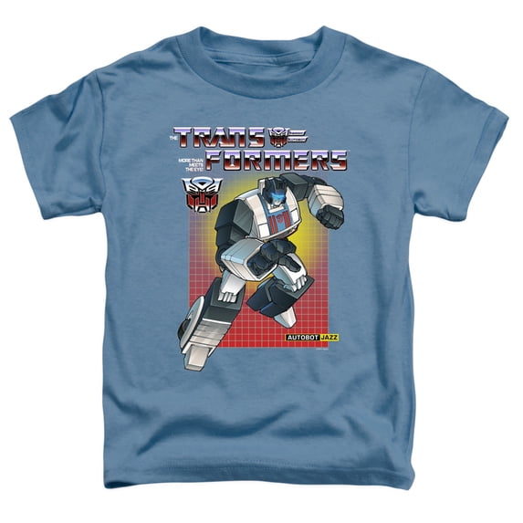 Transformers Jazz S/S Toddler T-Shirt-Carolina Blue