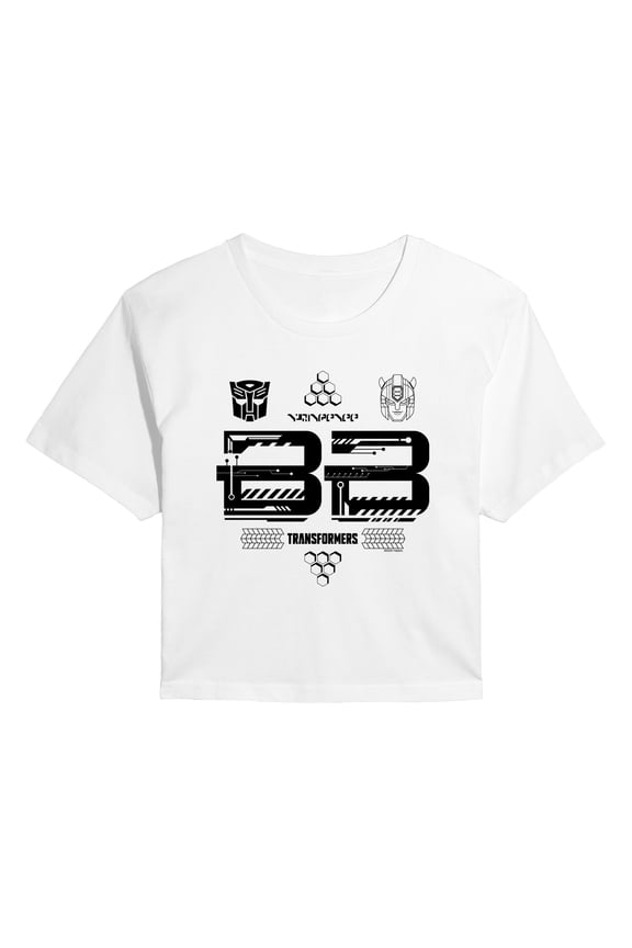 - Jersey - Juniors Cropped Graphic T-Shirt