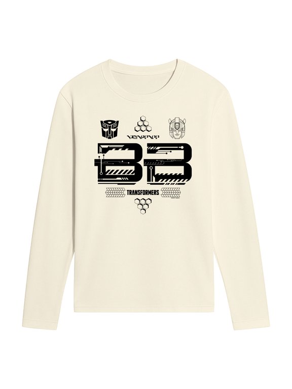 - Jersey Men's Long Sleeve Graphic T-Shirt