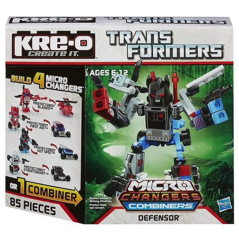 Transformers KRE O Micro Changers Combiners Defensor Construction Set A4474