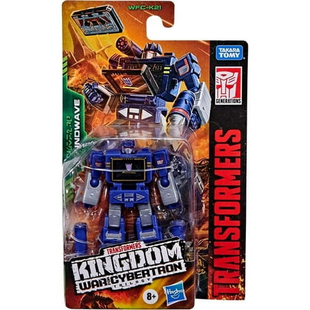 Transformers Kingdom: War for Cybertron Trilogy Soundwave Action Figure (2022)