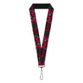 thumbnail image 1 of Transformers Lanyard, Transformers Generations Optimus Prime and Autobot Icon Black, Elastic, 1 of 4