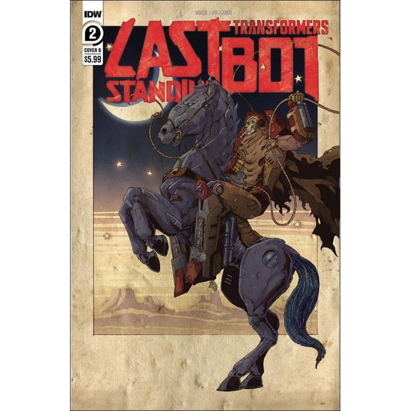 Transformers: Last Bot Standing #2B VF ; IDW Comic Book