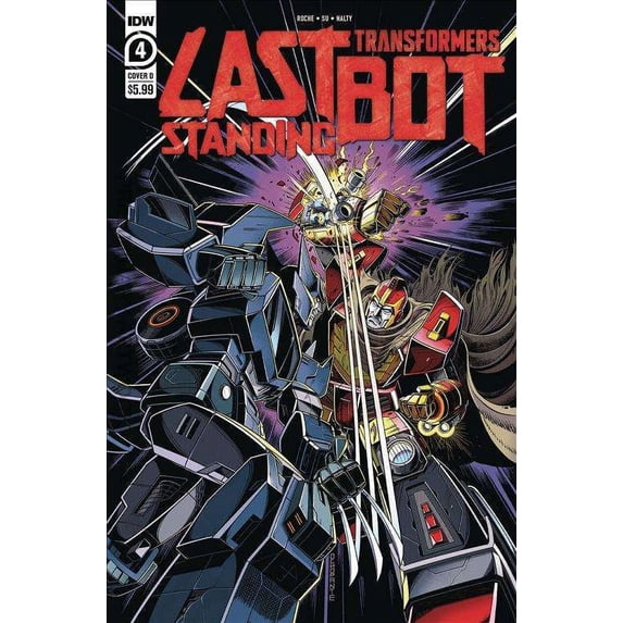 Transformers: Last Bot Standing #4D VF ; IDW Comic Book
