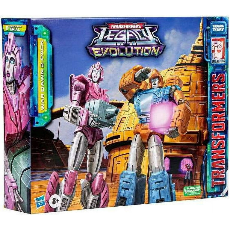 トランスフォーマー レガシー エイリアル & ダイオン Transformers Legacy Evolution 2-Pack: War Dawn Ariel & Dion New