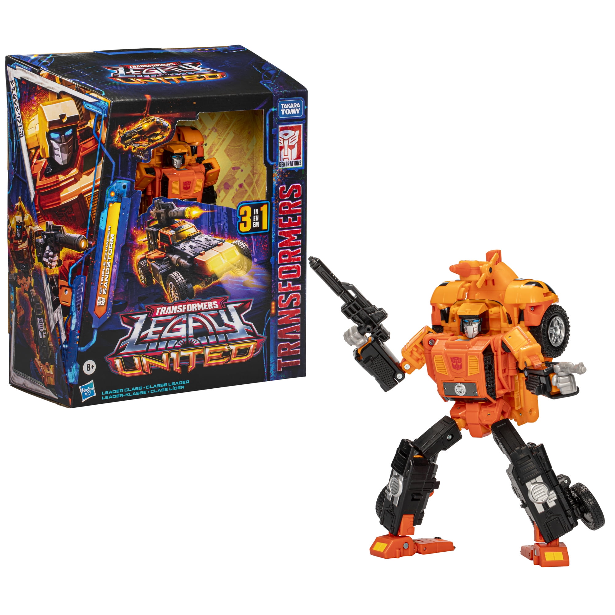 Transformers Legacy United Deluxe Class Action Figure Assortment, Styles May Vary