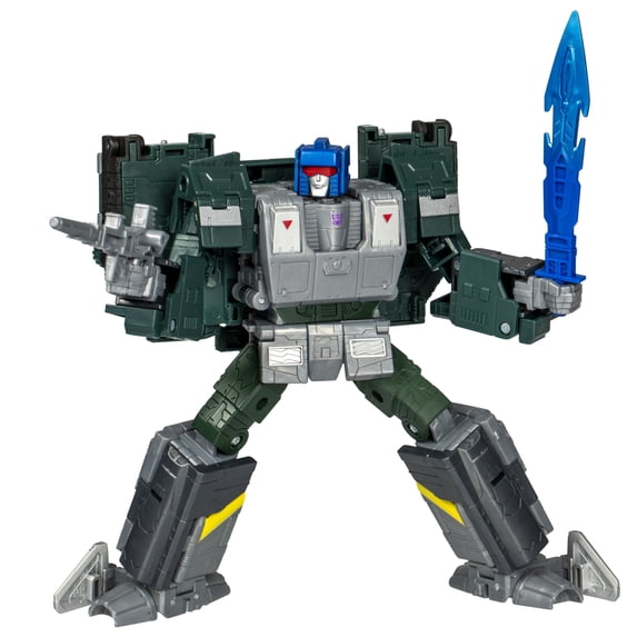 Transformers Legacy United Leader Class Overcharge 7.5” Action Figure, 8+