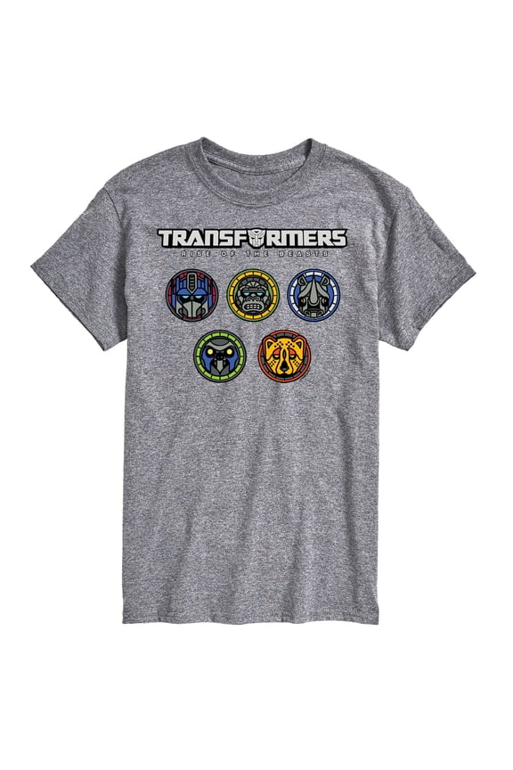 - Logo With Badges Short Sleeve Graphic T-Shirt