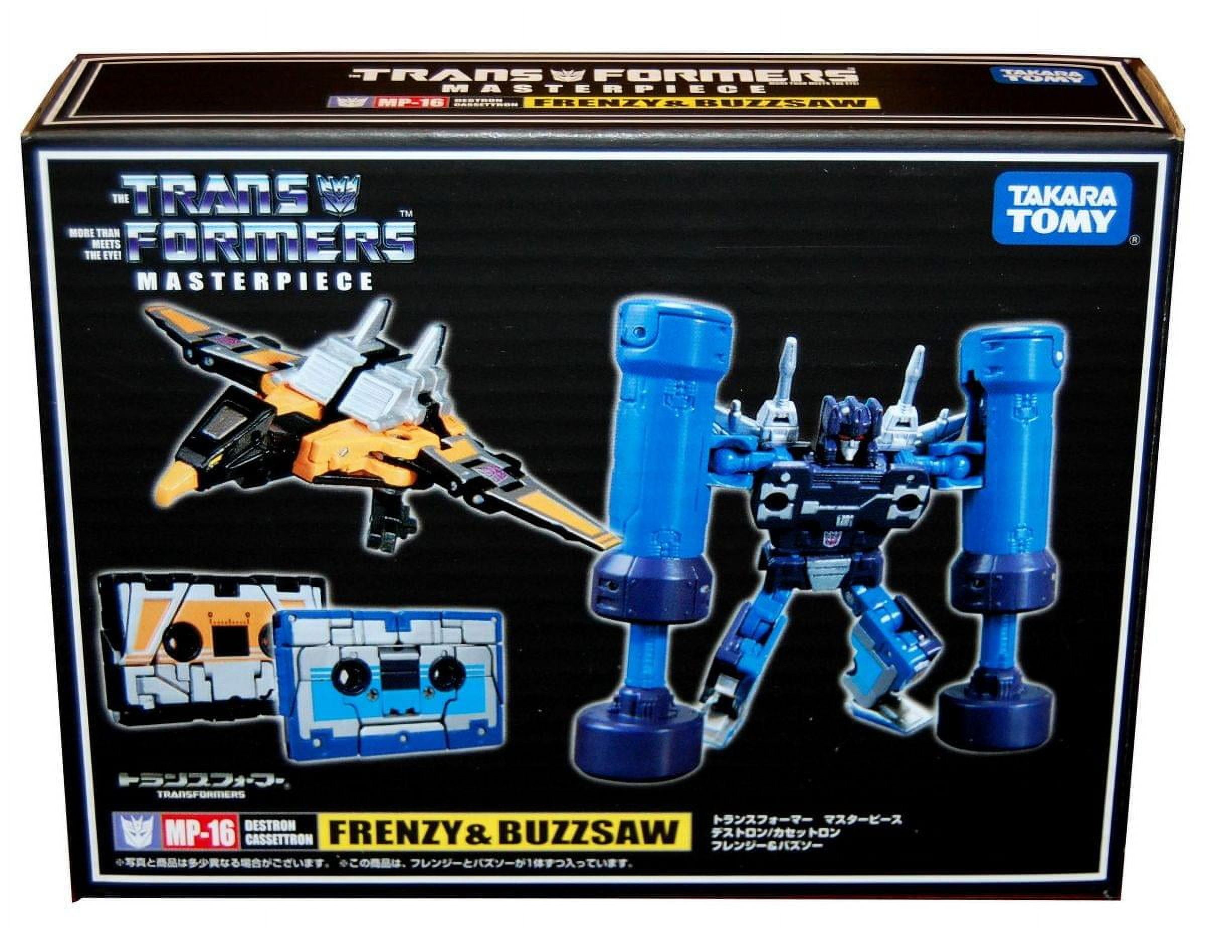 熱販売 Transformers MP-16 Destron Cassettron Frenzy & Buzzsaw その他