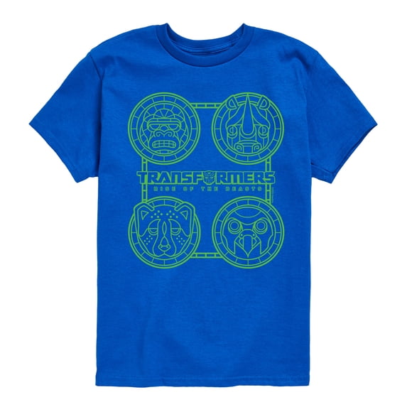 Transformers - Maximal Symbols - Kids Toddler And Youth Short Sleeve T - Shirt