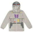 thumbnail image 1 of Transformers Megatron Big Boys Fleece Zip Up Hoodie Little Kid to Big, 1 of 5