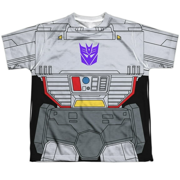 Transformers - Megatron Costume - Youth Short Sleeve Shirt - Large