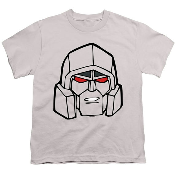 Transformers - Megatron Head - Youth Short Sleeve Shirt - Small