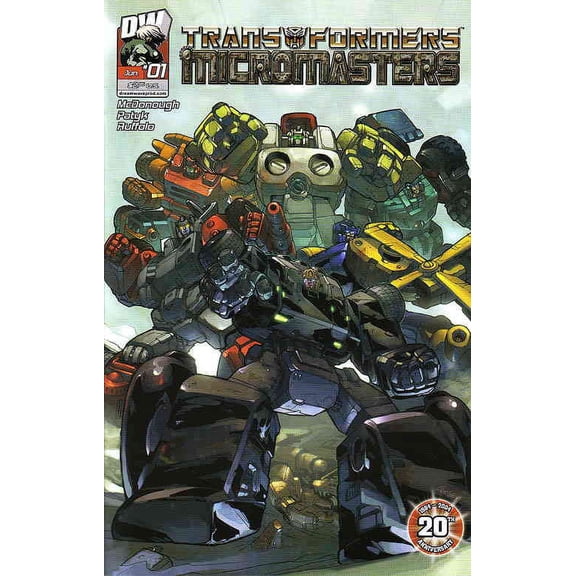 Transformers Micromasters #1B VF ; Dreamwave Comic Book