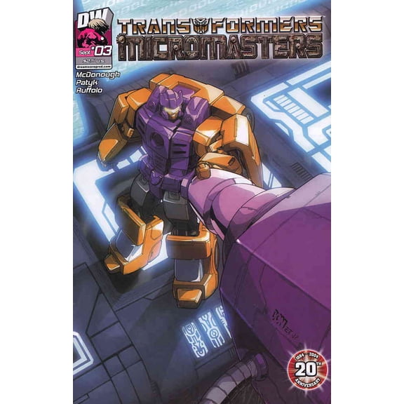 Transformers Micromasters #3 VF ; Dreamwave Comic Book