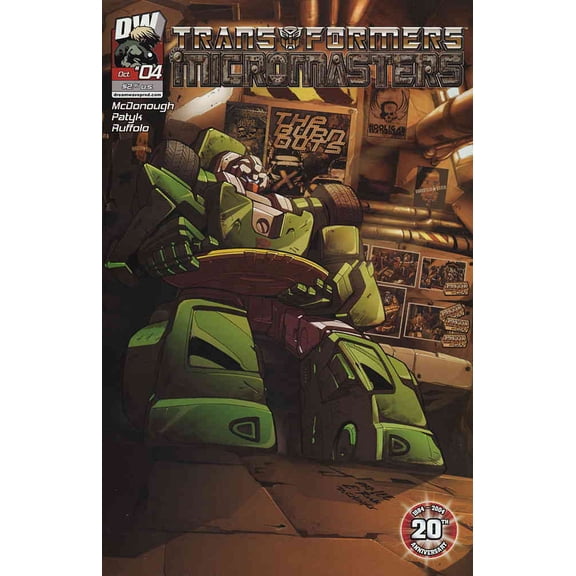 Transformers Micromasters #4 VF ; Dreamwave Comic Book