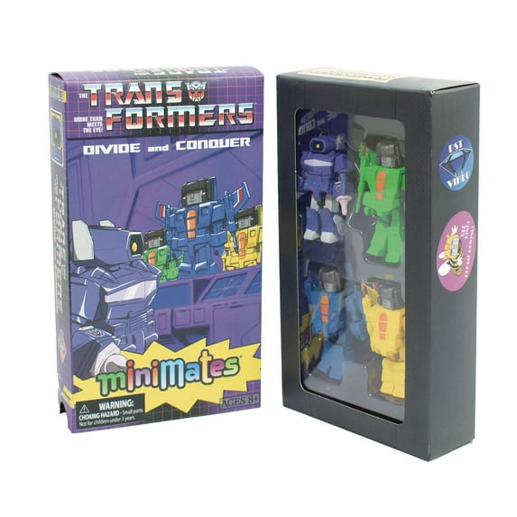 Transformers Minimates Shockwave & Rainmakers Mini Figure 4-Pack (SDCC 2024, Divide and Conquer)