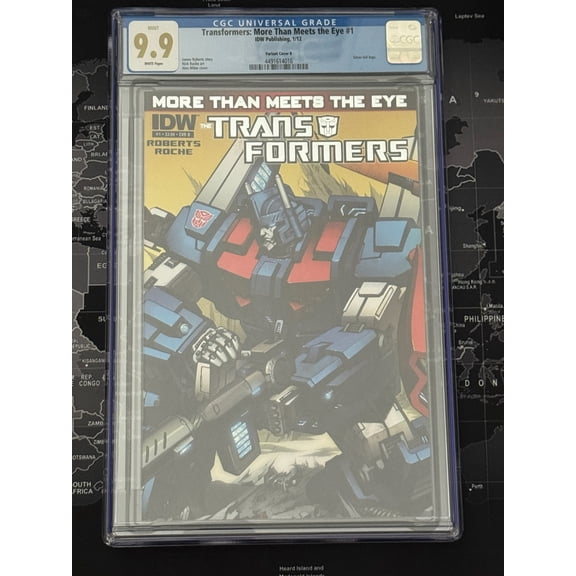 Transformers: More Than Meets the Eye #1 - CGC 9.9 Comic Book