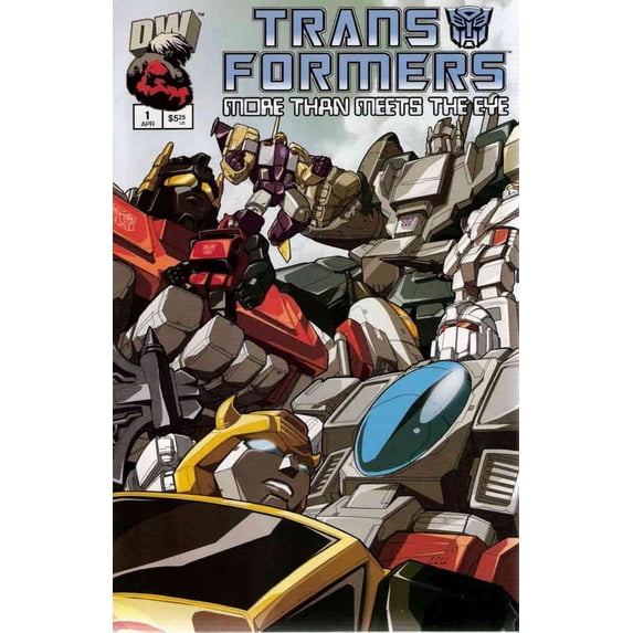Transformers: More Than Meets the Eye #1 VF ; Dreamwave Comic Book