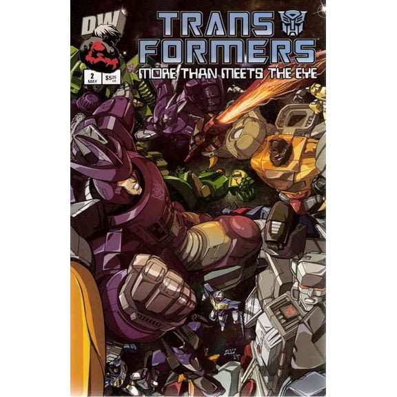 Transformers: More Than Meets the Eye #2 VF ; Dreamwave Comic Book