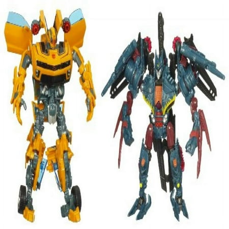 Transformers Movie 2 Nest Battle Pack Cannon Bumblebee and Soundwave