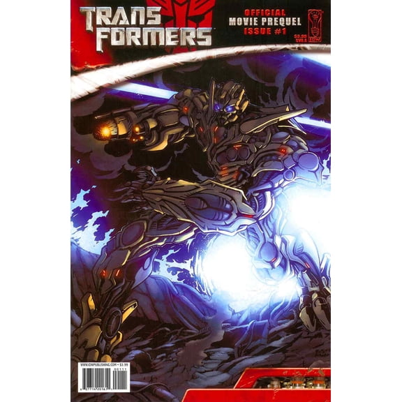Transformers: Movie Prequel #1A VF ; IDW Comic Book