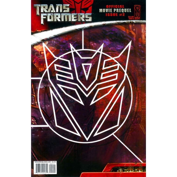 Transformers: Movie Prequel #2B VF ; IDW Comic Book