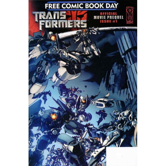 Transformers: Movie Prequel FCBD #1 VF ; IDW Comic Book