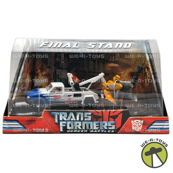 Transformers Final Stand Screen Battles Bumblebee & Longarm Figures Hasbro