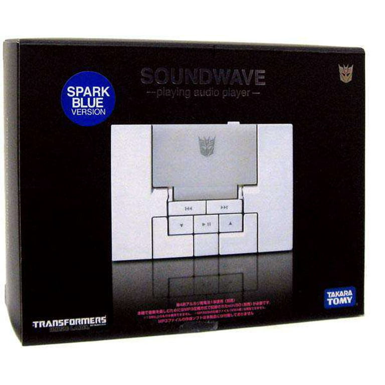【美品】トランスフォーマー soundwave musiclabel Transformers MP3 Player Soundwave SoundBlaster Black Version