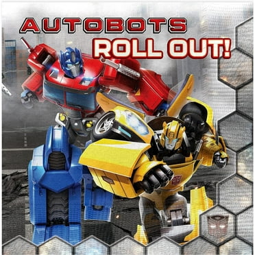 Transformers Napkins 32 Count - Transformers Party Supplies