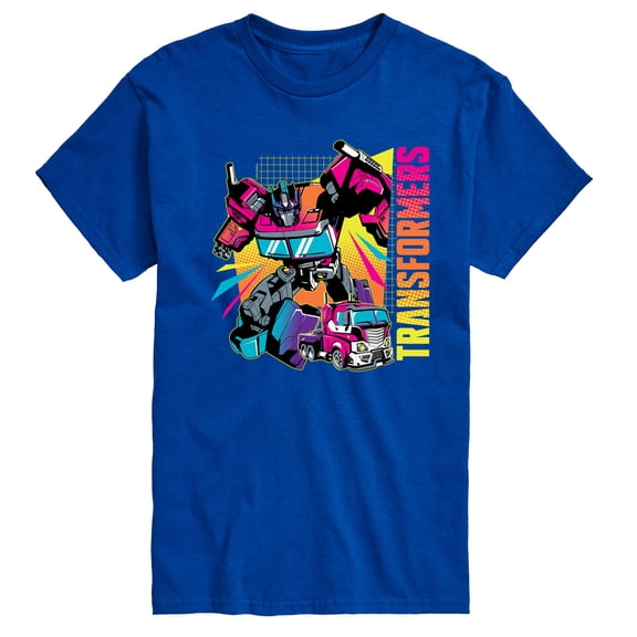 Transformers - Neon Halftones - Adult Short Sleeve Tee
